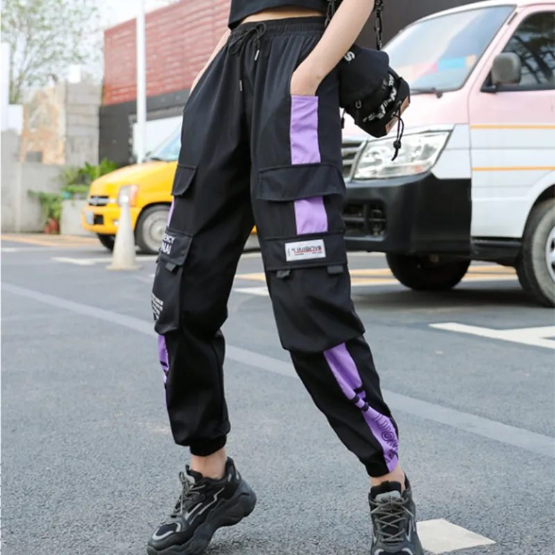 High Waist Cargo Pants Women