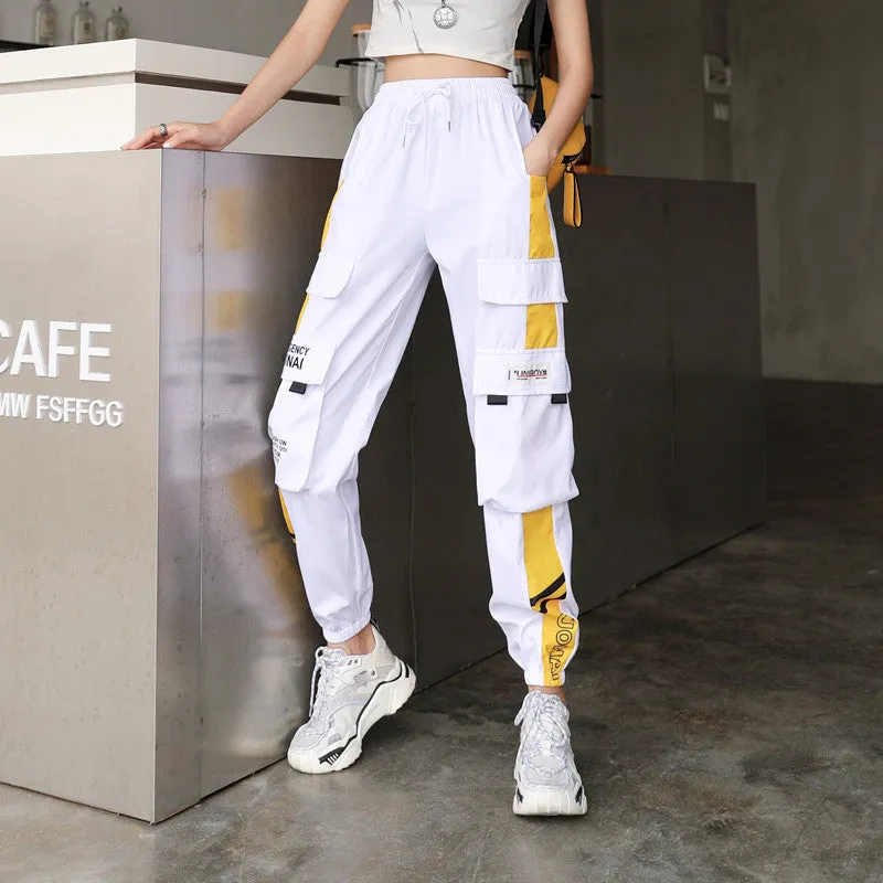 High Waist Cargo Pants Women