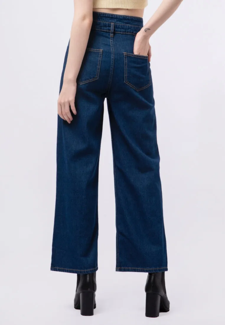 High Waist Denim Pants