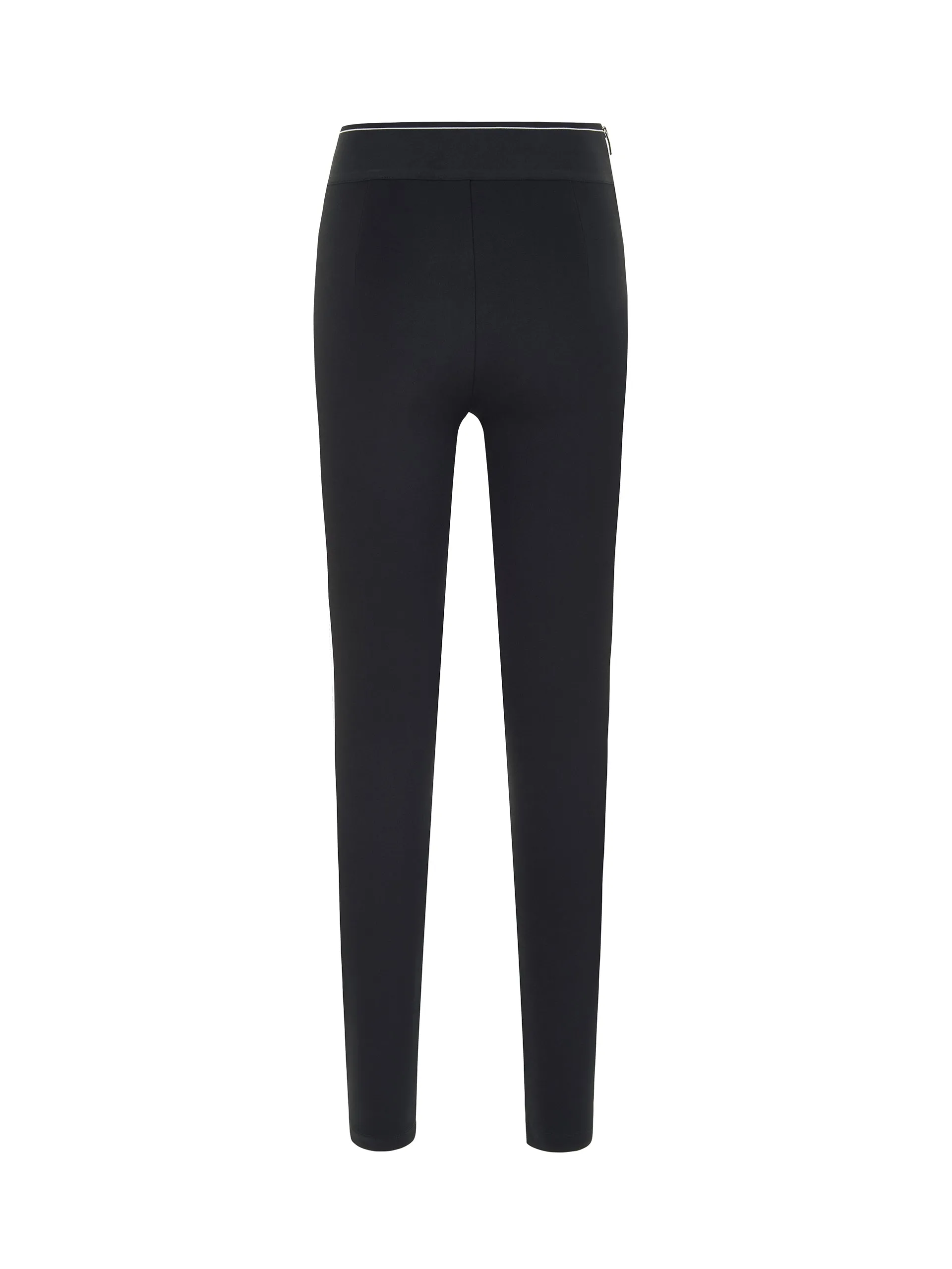 High Waist Elastic Pants