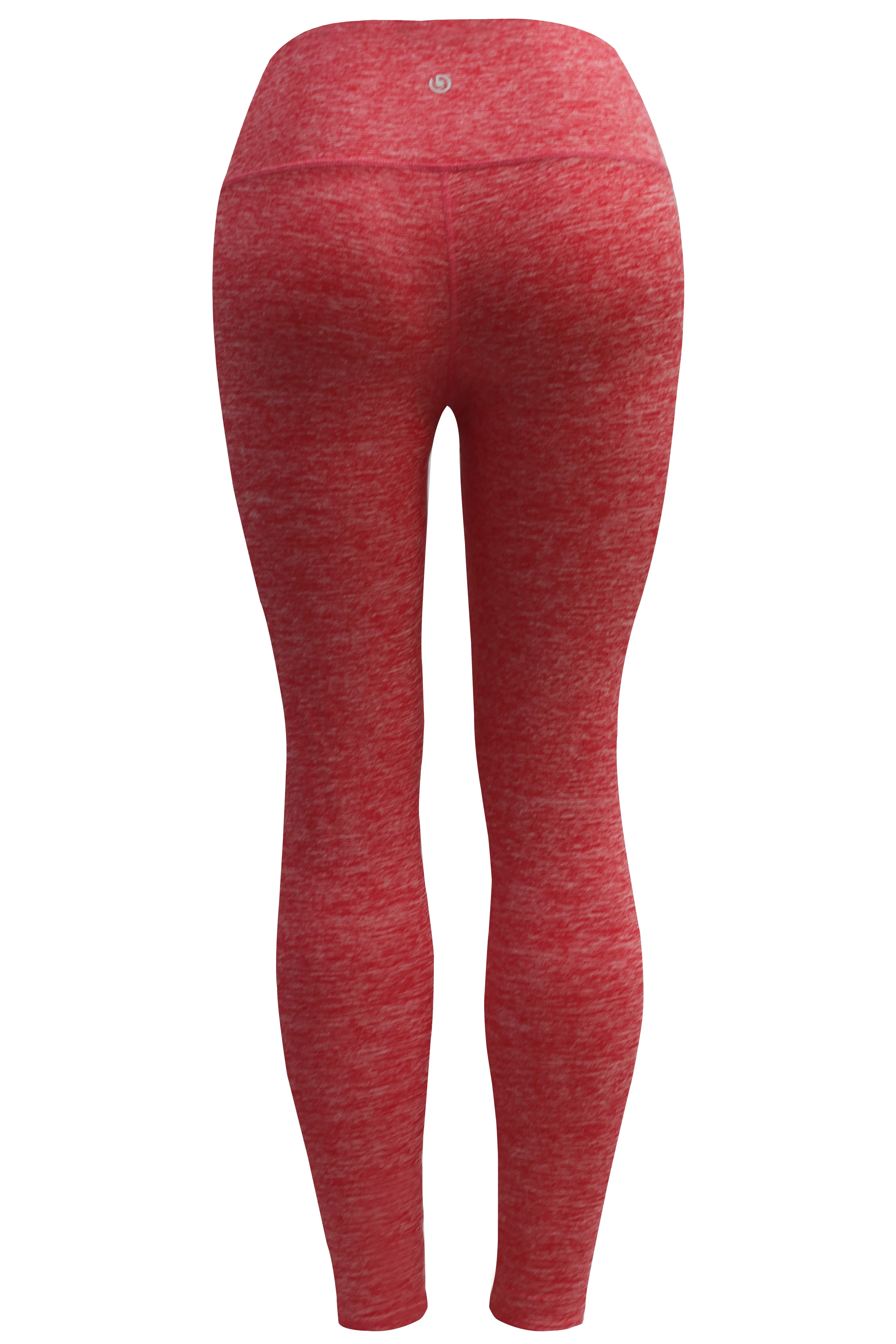 High Waist Gym Pants heatherred_Gym