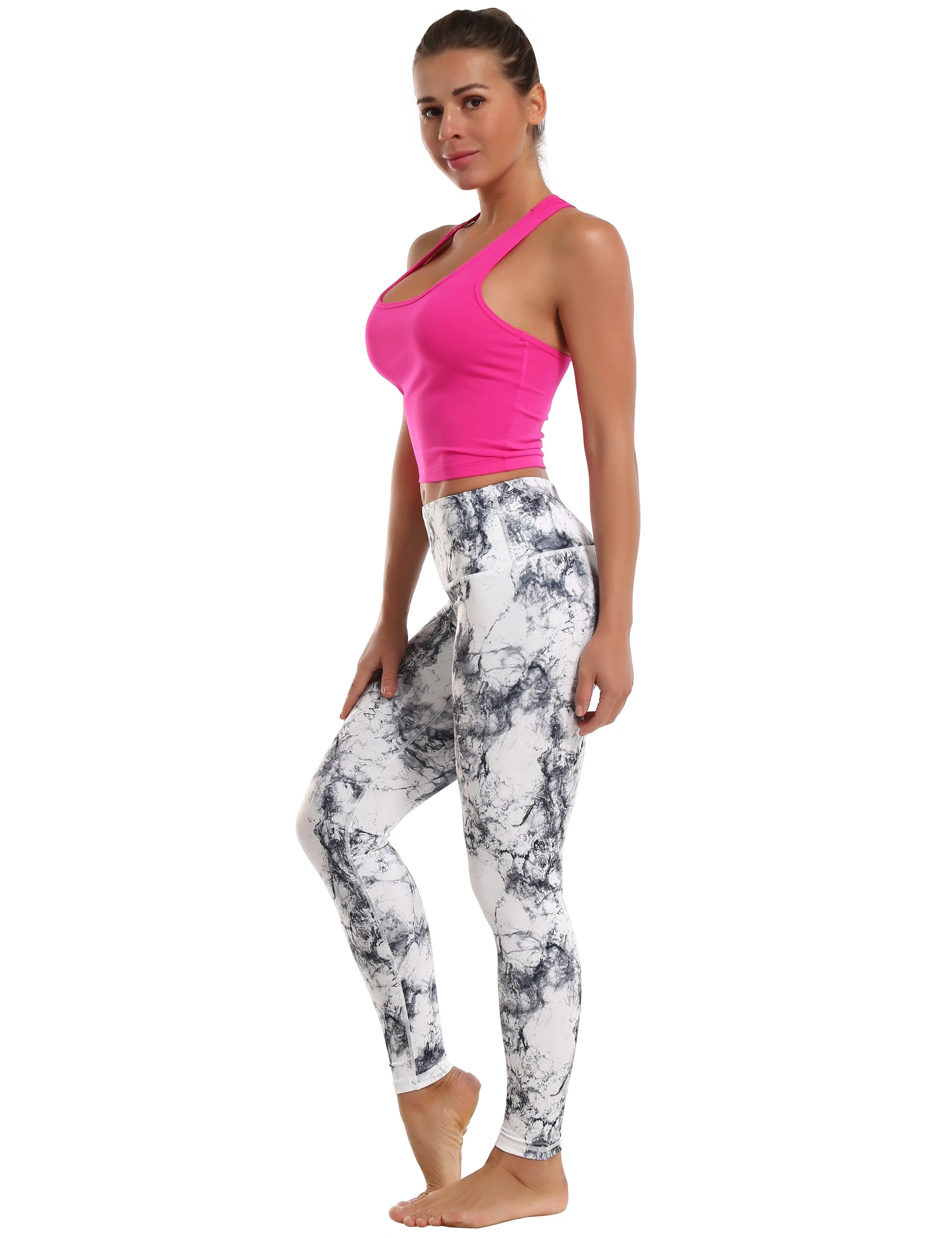 High Waist Jogging Pants arabescato ins_Jogging