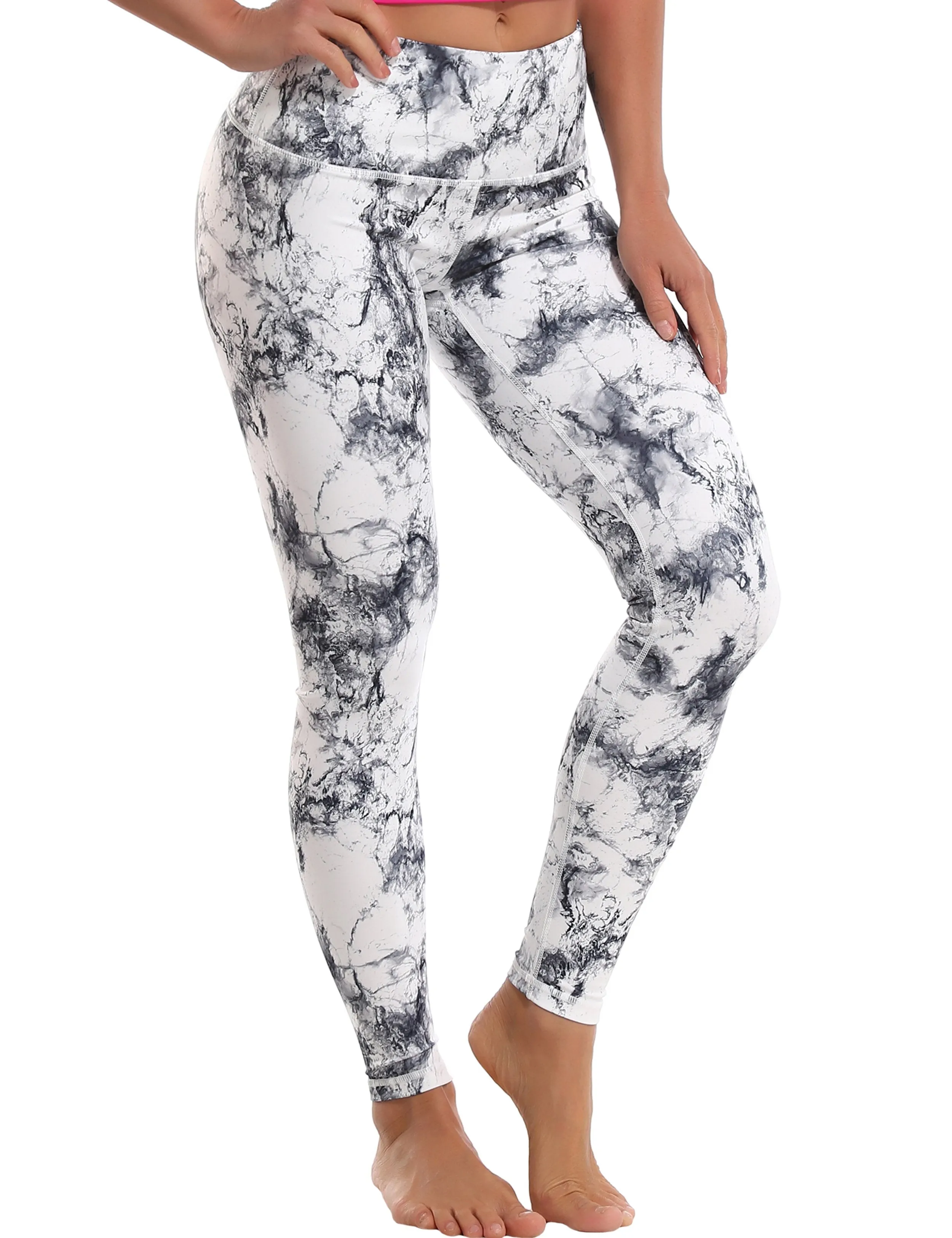 High Waist Jogging Pants arabescato ins_Jogging