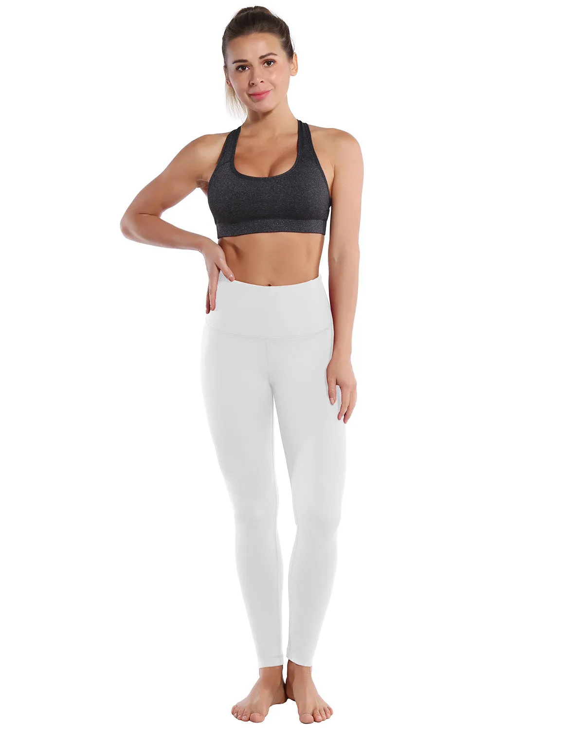 High Waist Pilates Pants white_Pilates