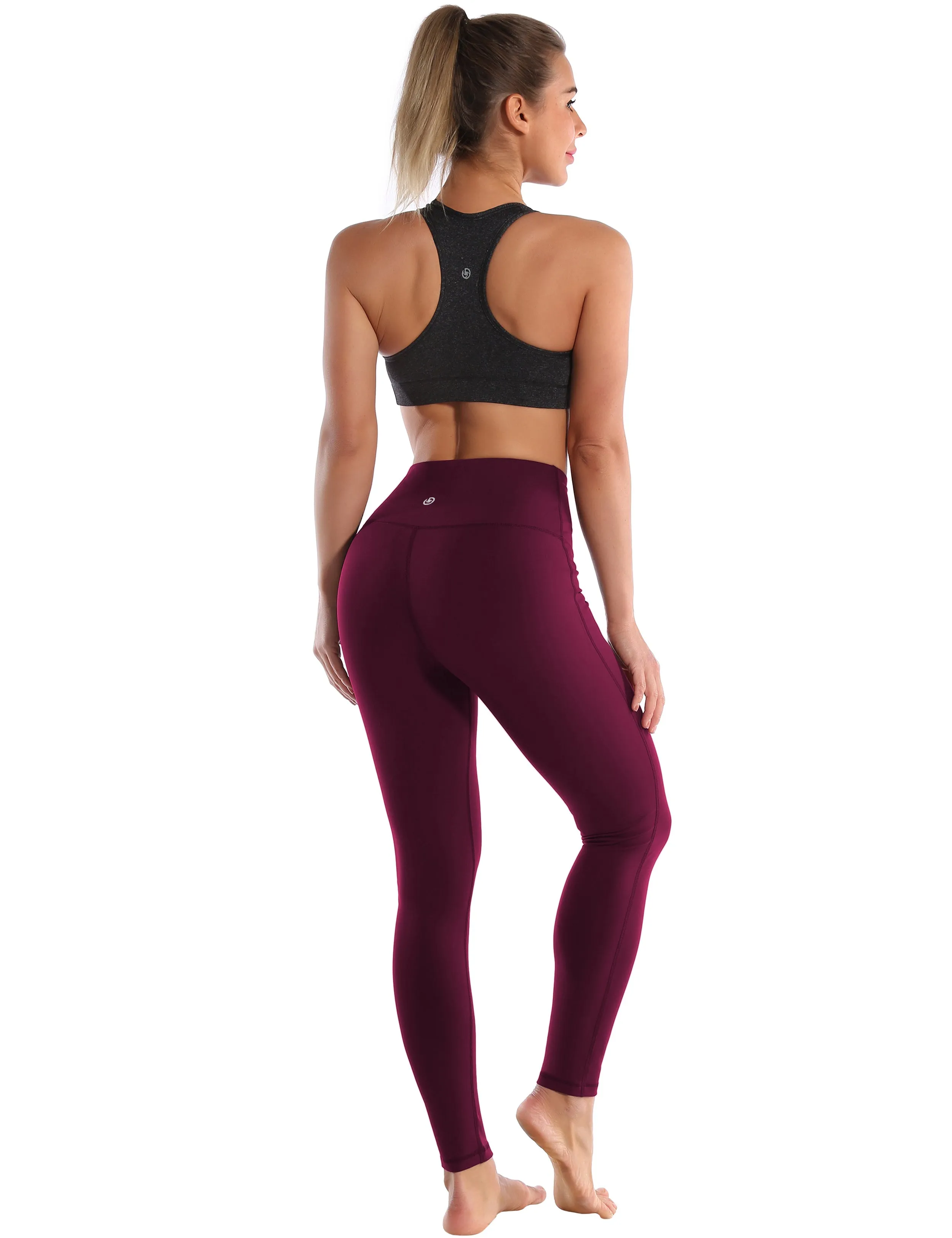 High Waist Side Line Running Pants grapevine_Running