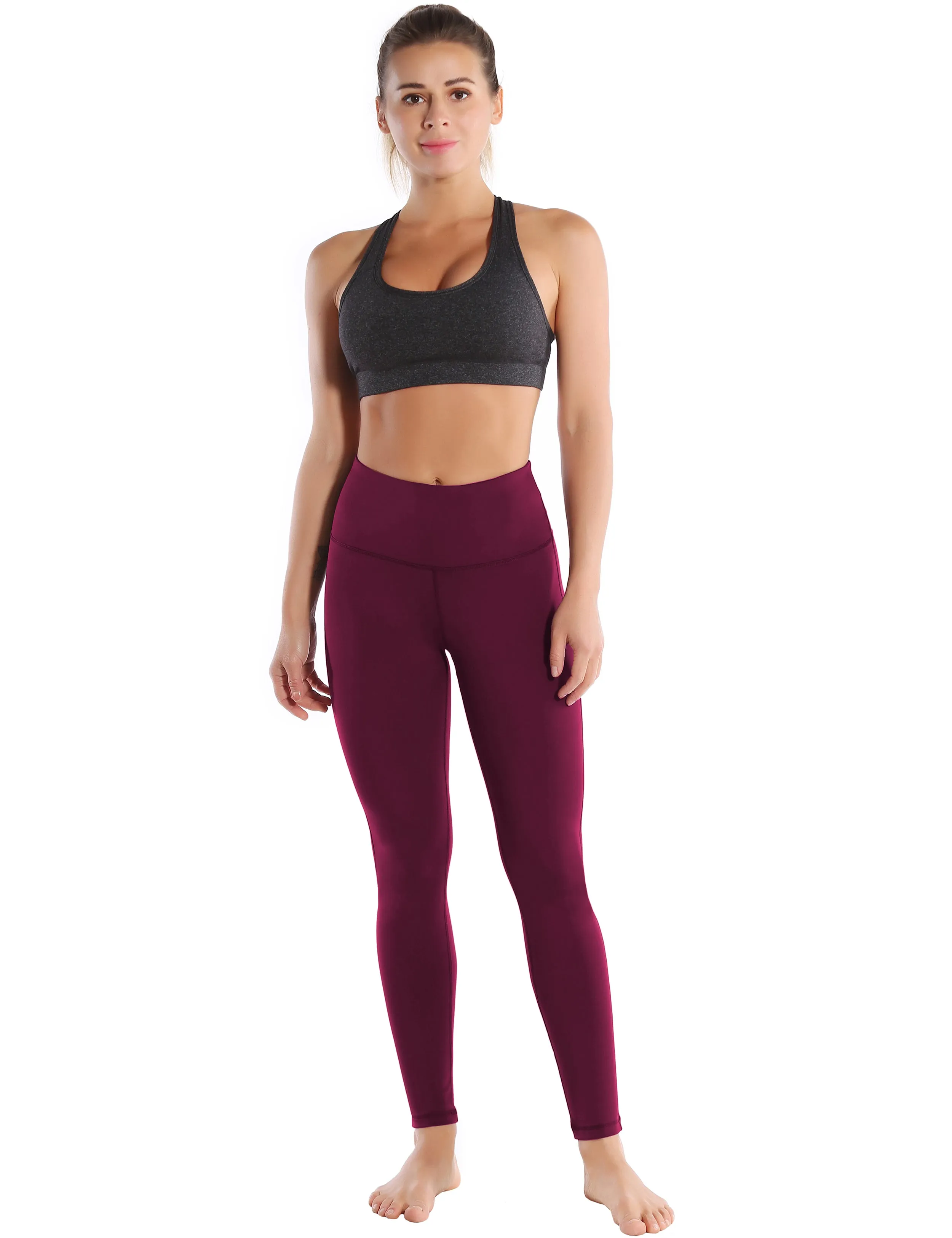 High Waist Side Line Running Pants grapevine_Running