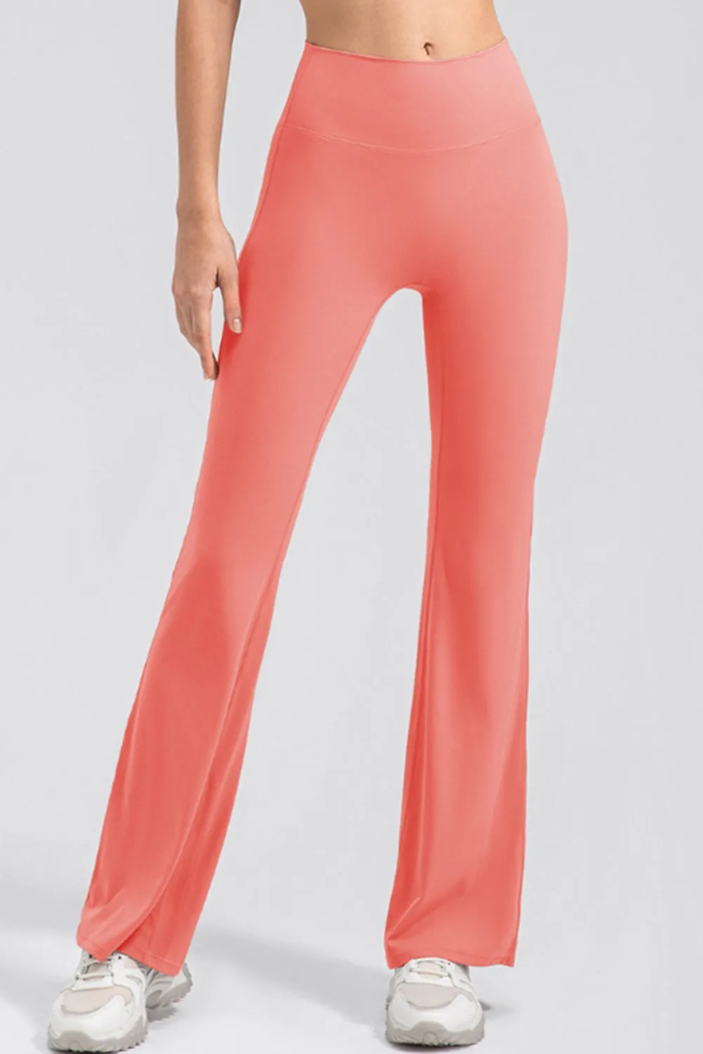 High Waist Straight Active Pants