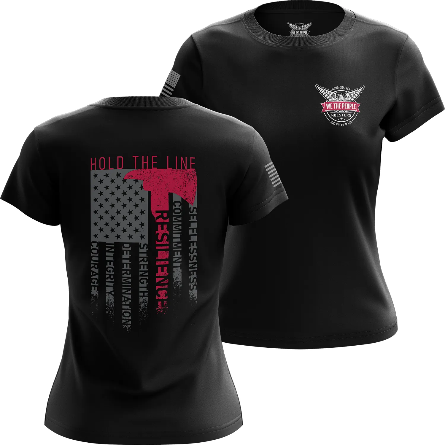 Hold The Line - Fire Rescue Women's Short Sleeve Shirt