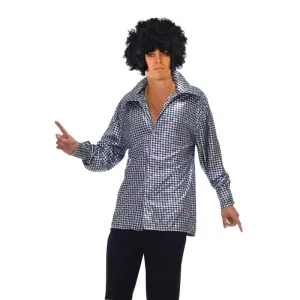 Hustling Hunk Disco Shirt-Men's