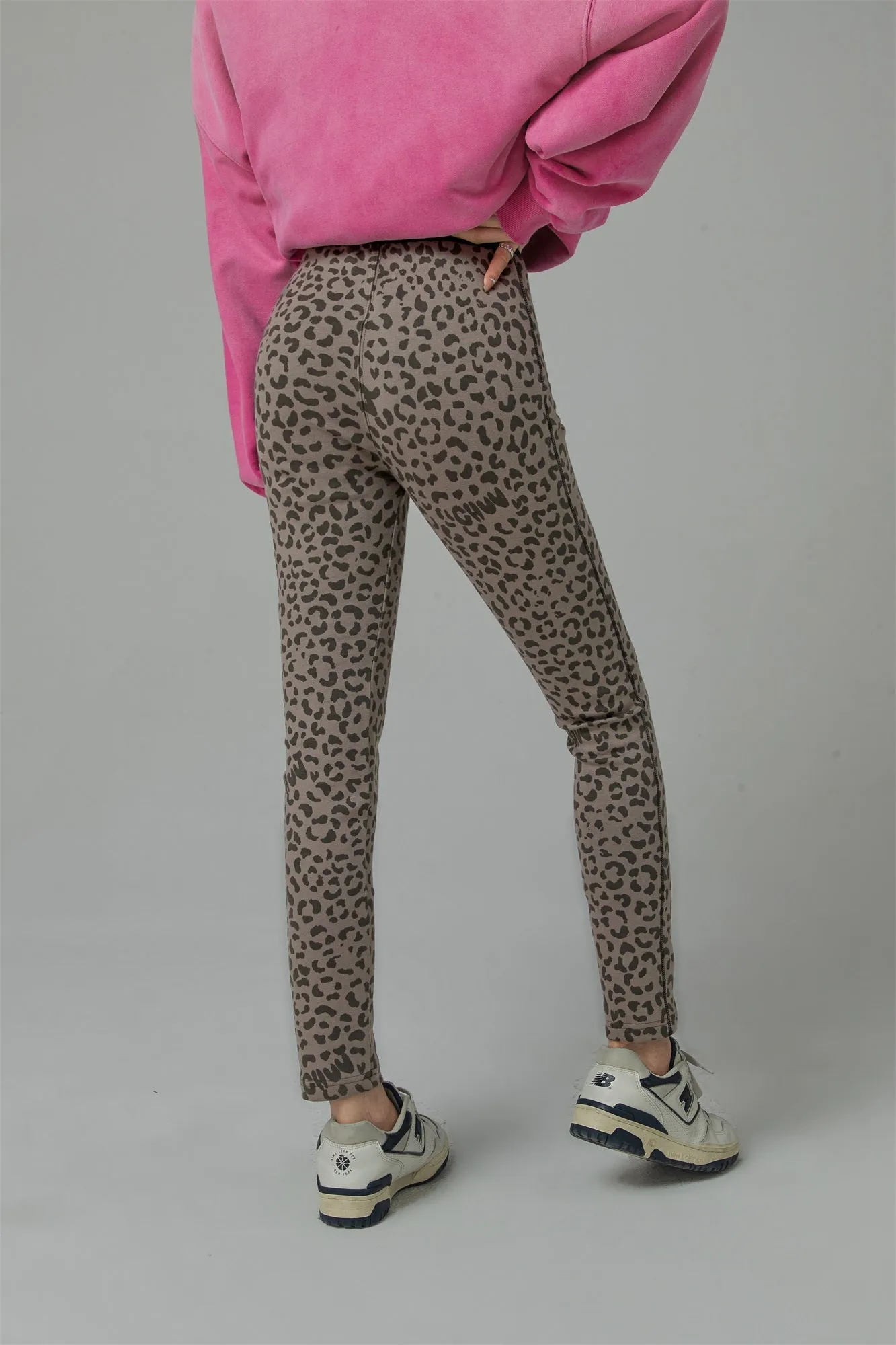 Jungle Leopard High Waist Pants