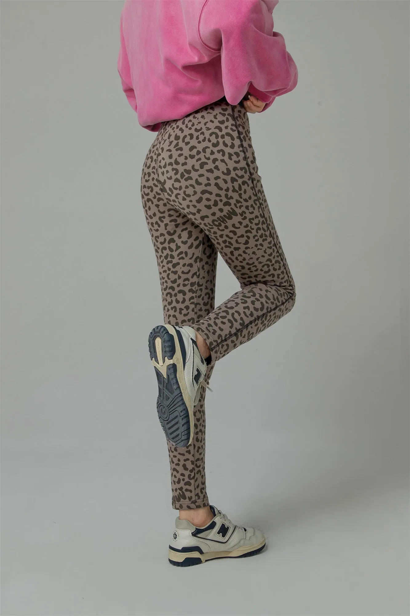 Jungle Leopard High Waist Pants