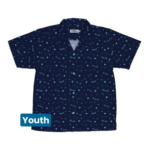 Kao Emojis Blue Youth Hawaiian Shirt