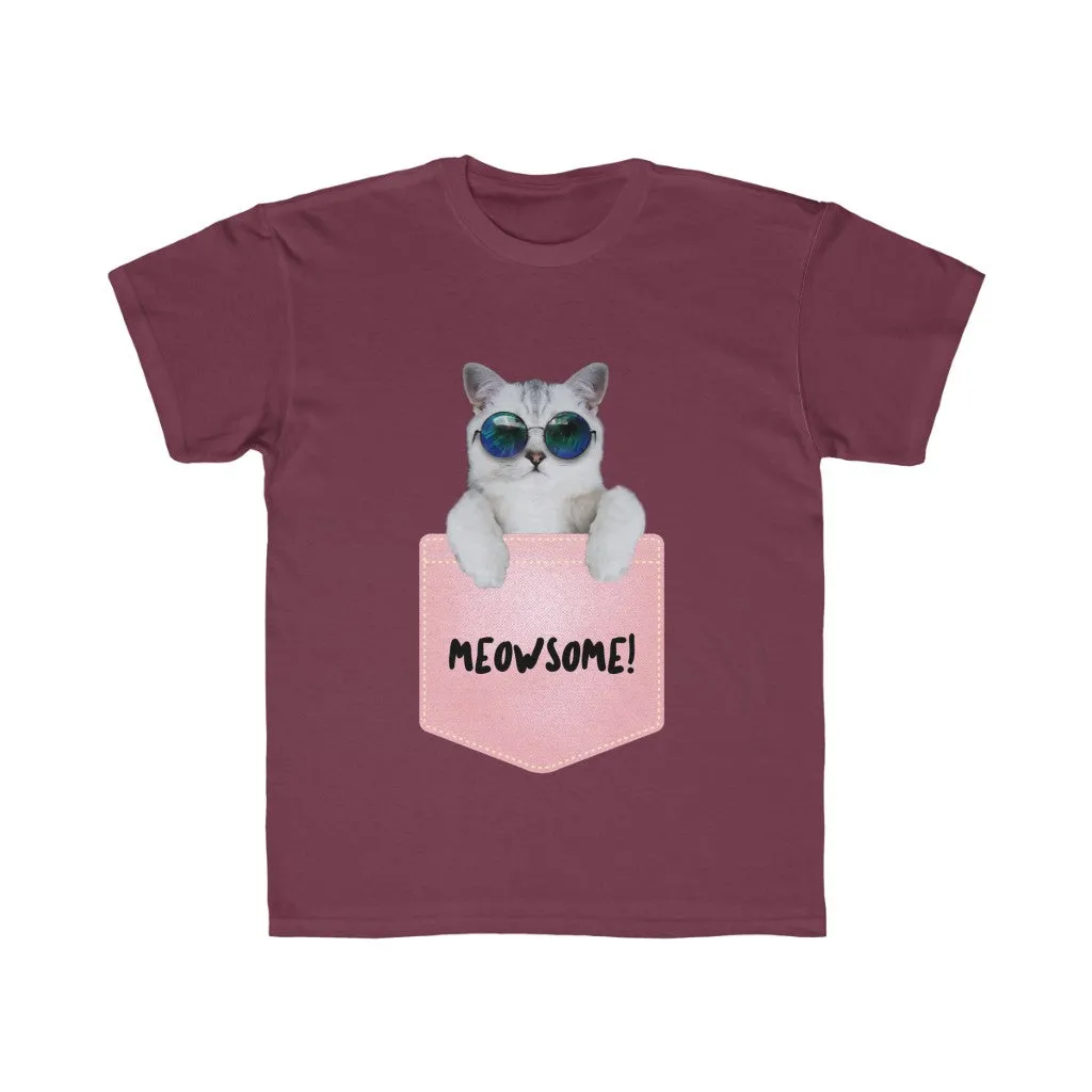 Kids Girls Meowsome T-Shirt