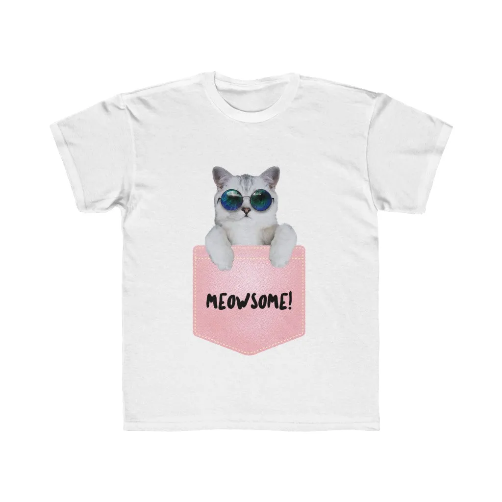 Kids Girls Meowsome T-Shirt