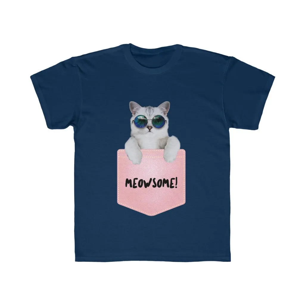 Kids Girls Meowsome T-Shirt