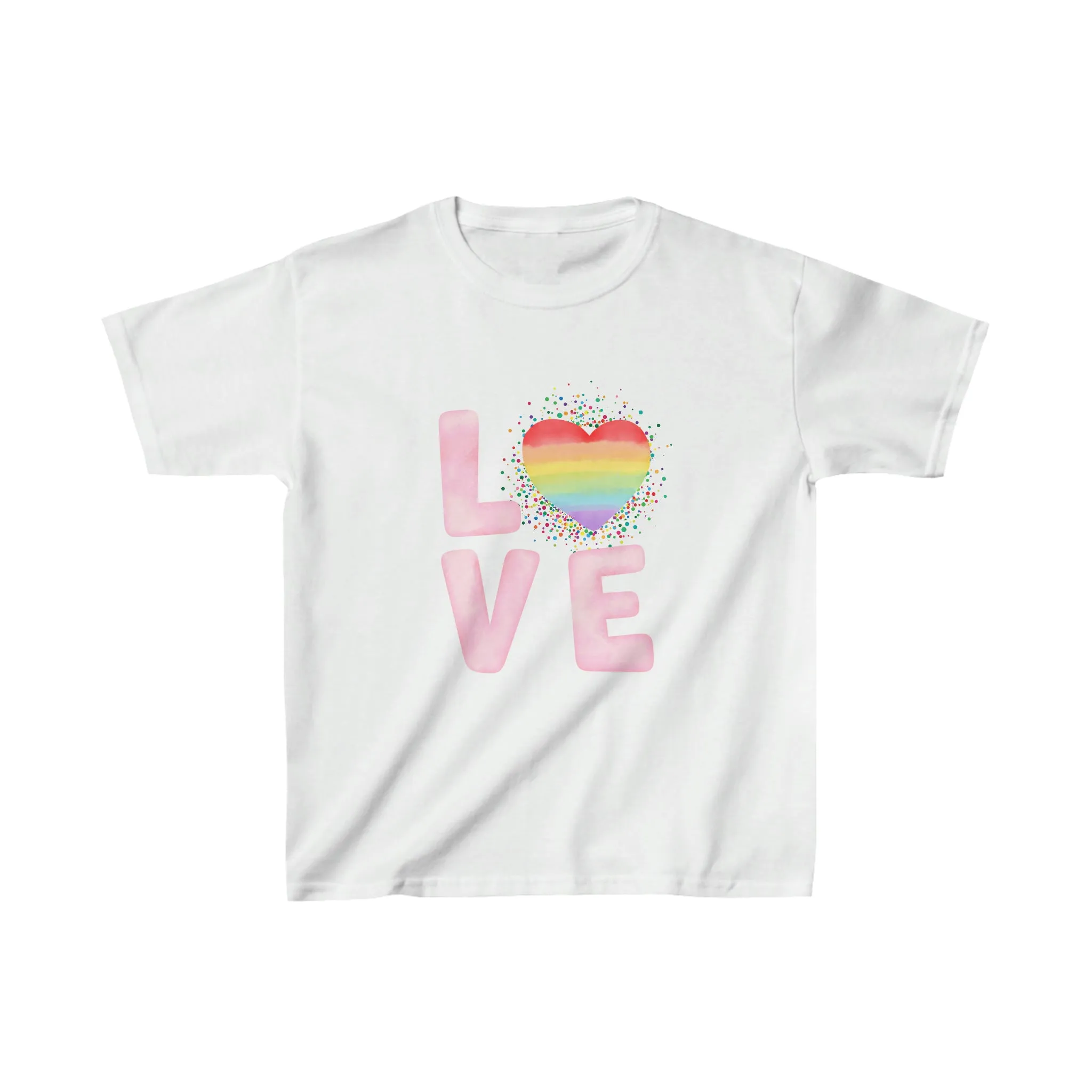 Kids Love Theme T-Shirt