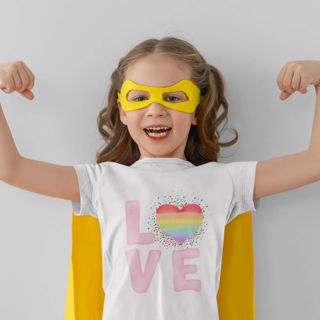 Kids Love Theme T-Shirt