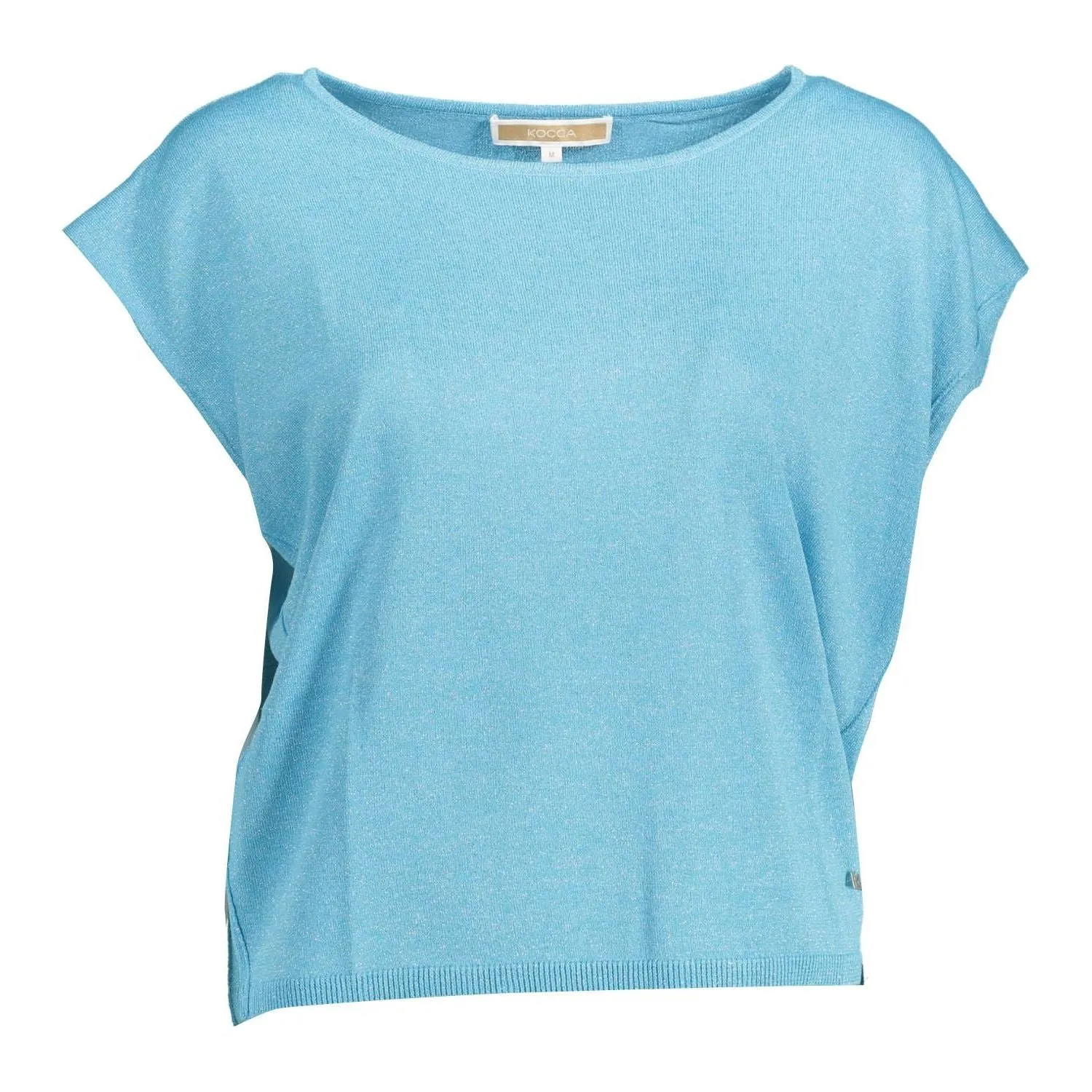 Kocca Light Blue Viscose Women Top