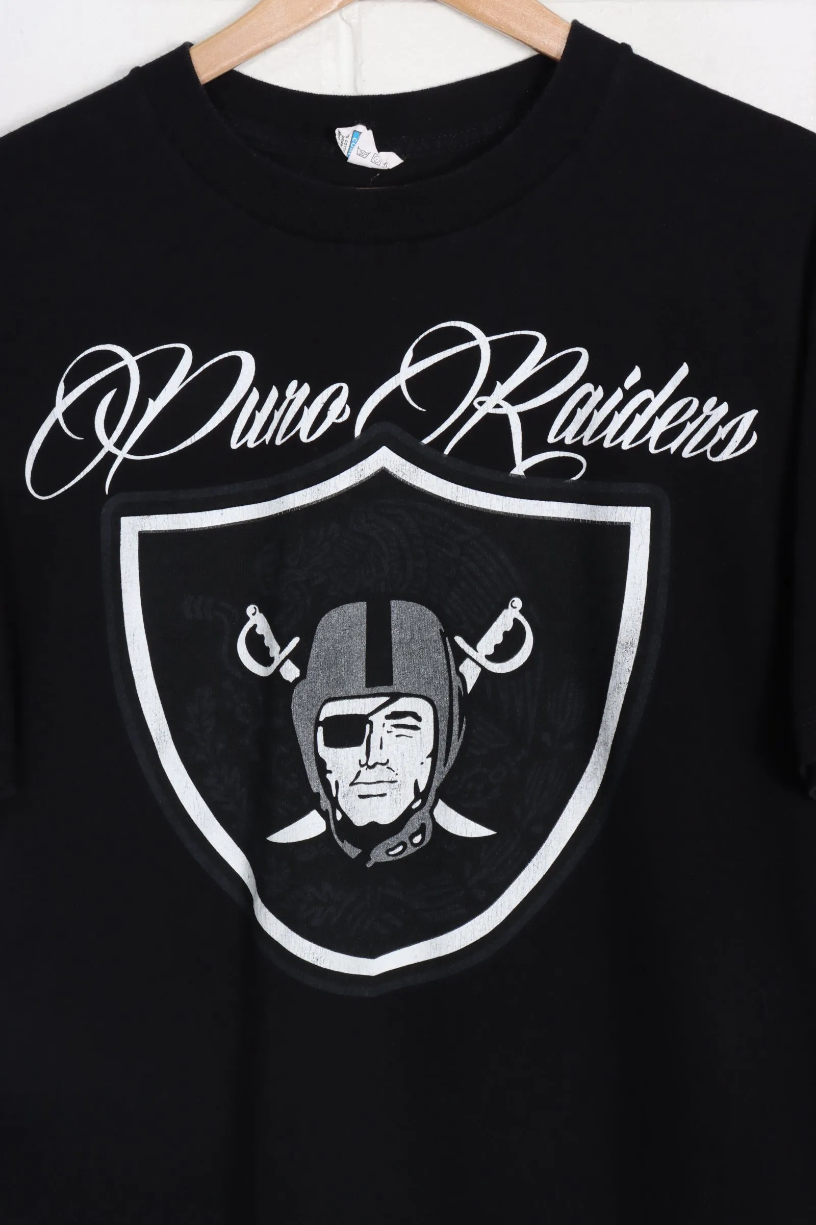 Las Vegas Raiders Pro Sport Metallic Detail Graphic Tee (M-L)