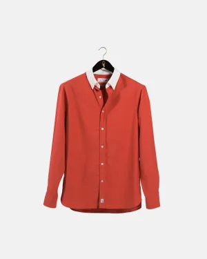 Le Alfré Nantucket Red Contrast Collar Oxford Shirt (Limited Edition)