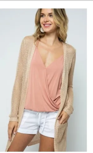 Lightweight knit cardigan