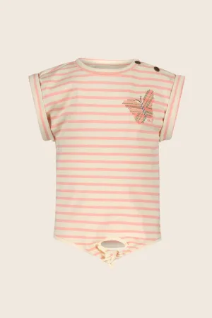 LikeFLO Top Gemma Metallic Pink