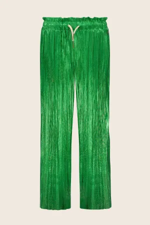 LikeFLO Trouser Paris Green Metallic