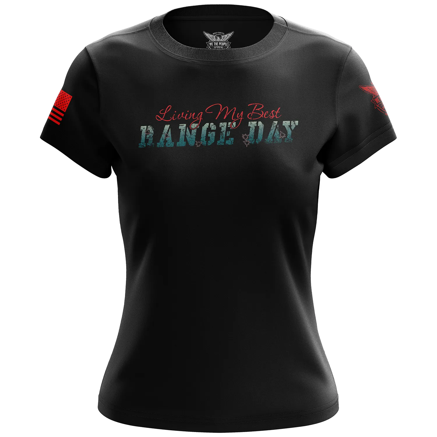 Living My Best Range Day Women's Short Sleeve Shirt