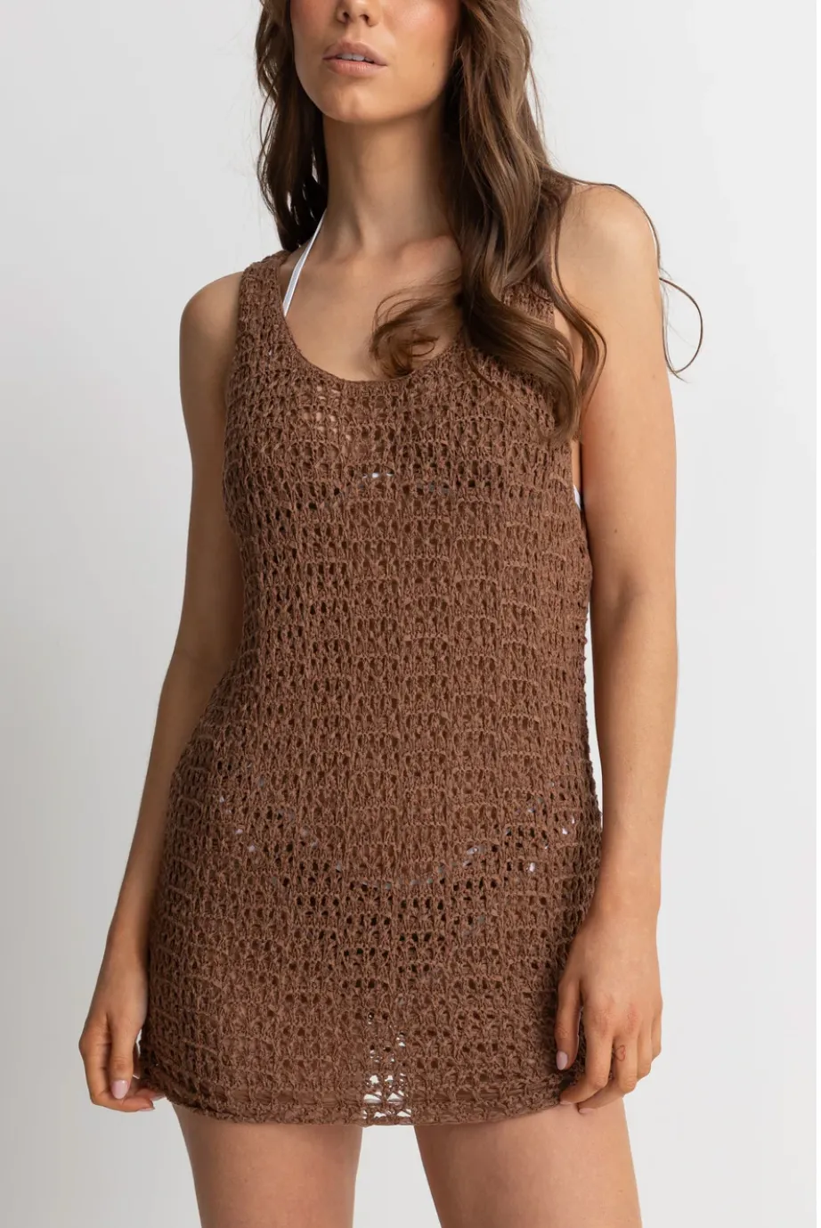 Maddie Knit Scoop Neck Mini Dress (CHO)