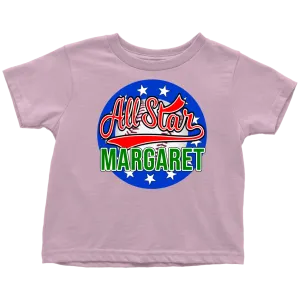 MARGARET ALL STAR TODDLER T-SHIRT FOR MARGARET