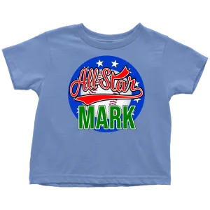 MARK ALL STAR TODDLER T-SHIRT FOR MARK