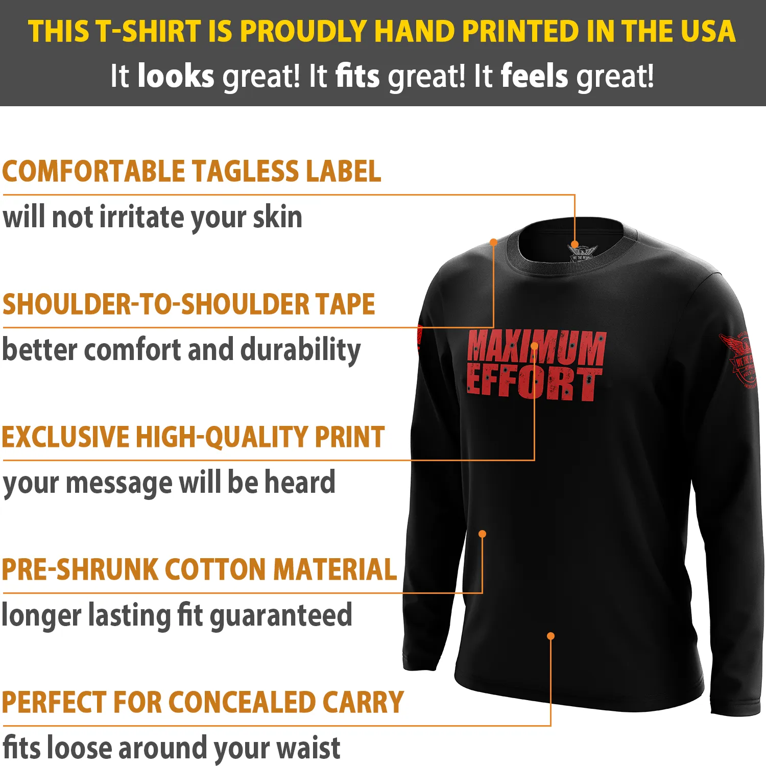 Maximum Effort Long Sleeve Shirt