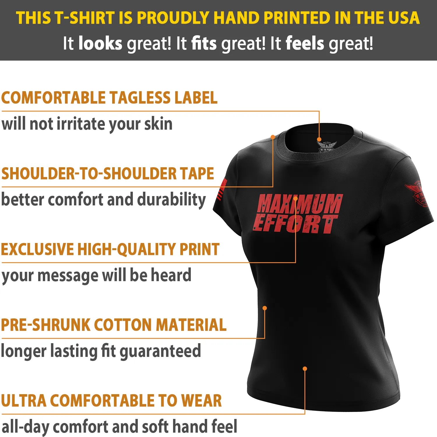 Maximum Effort Women's Short Sleeve Shirt