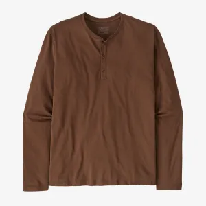 Men's Long-Sleeved Daily Henley