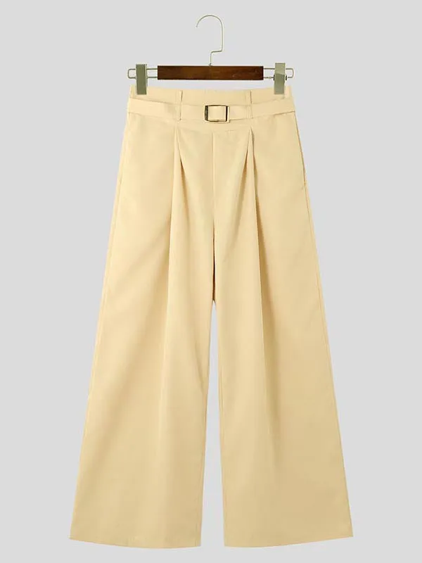 Mens Loose High-Waist Wide-Leg Pant SKUK93667