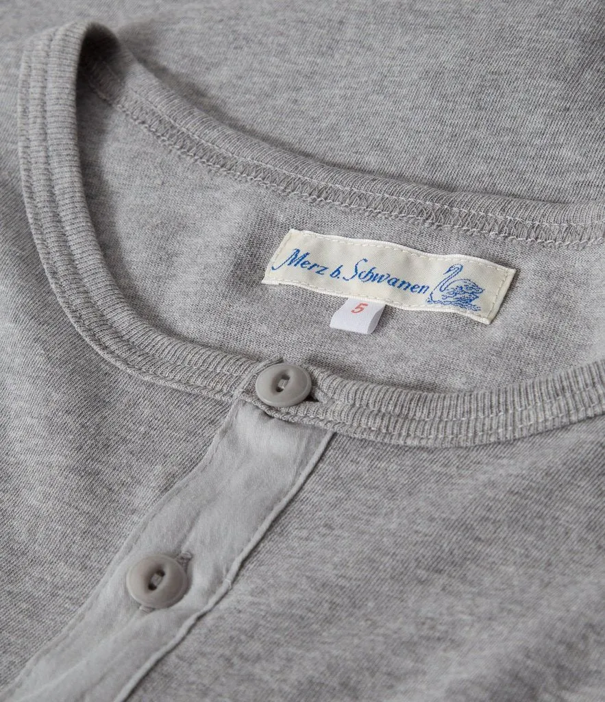 Merz b. Schwanen 1930s Henley - Grey Melange