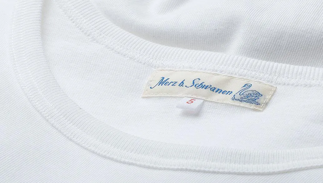 MERZ B SCHWANEN CLASSIC T-SHIRT 215 - WHITE