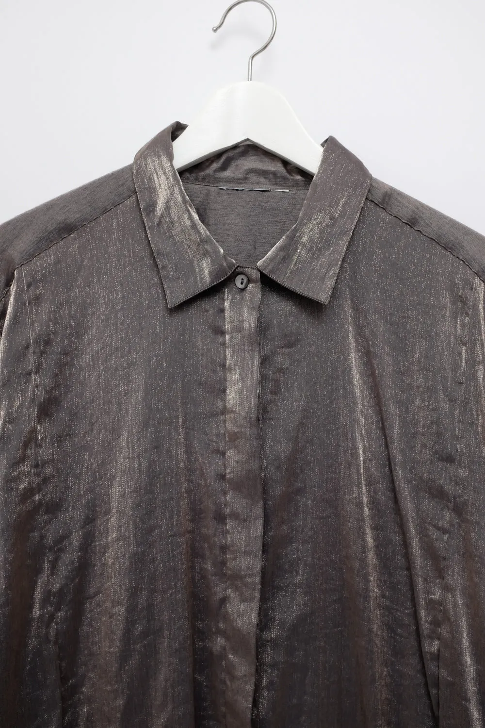 METALLIC BROWN VINTAGE SHIRT