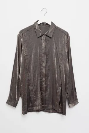 METALLIC BROWN VINTAGE SHIRT