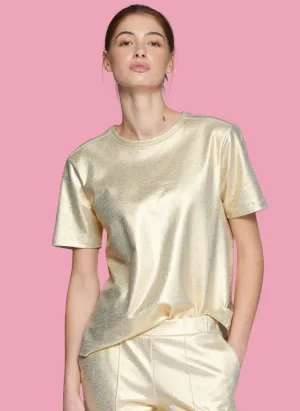 Metallic Gold T-shirt