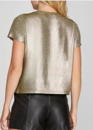 Metallic Tee