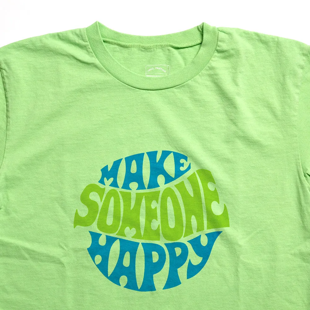 Mixta- CREW NECK PRINT TEE - MAKE SOMEONE HAPPY - MI24-MAK