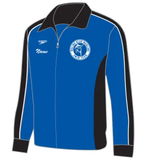 Moline Blue Marlins - Streamline Warm-Up Jacket - Male Adult