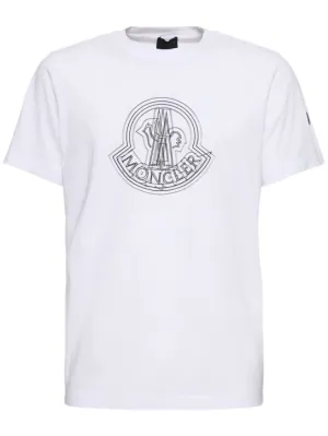 Moncler   Logo cotton t-shirt 