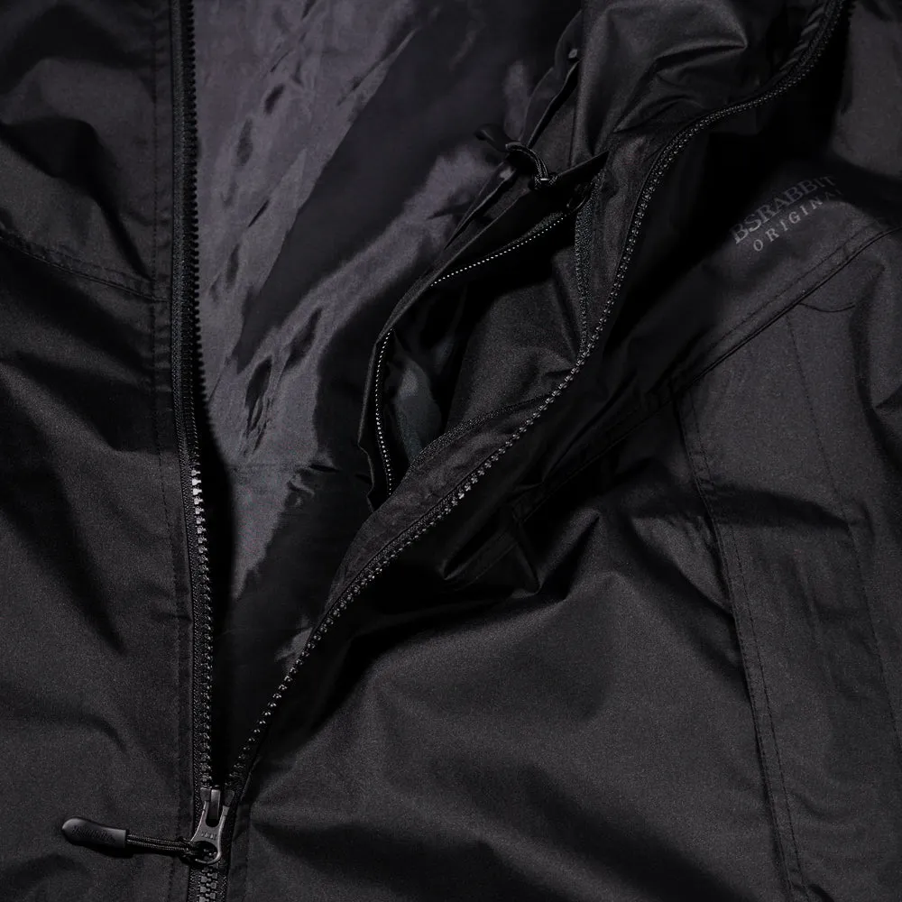 MUB WINDBREAKER HOODED JACKET BLACK