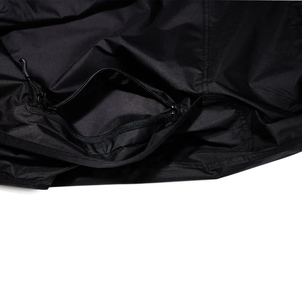 MUB WINDBREAKER HOODED JACKET BLACK