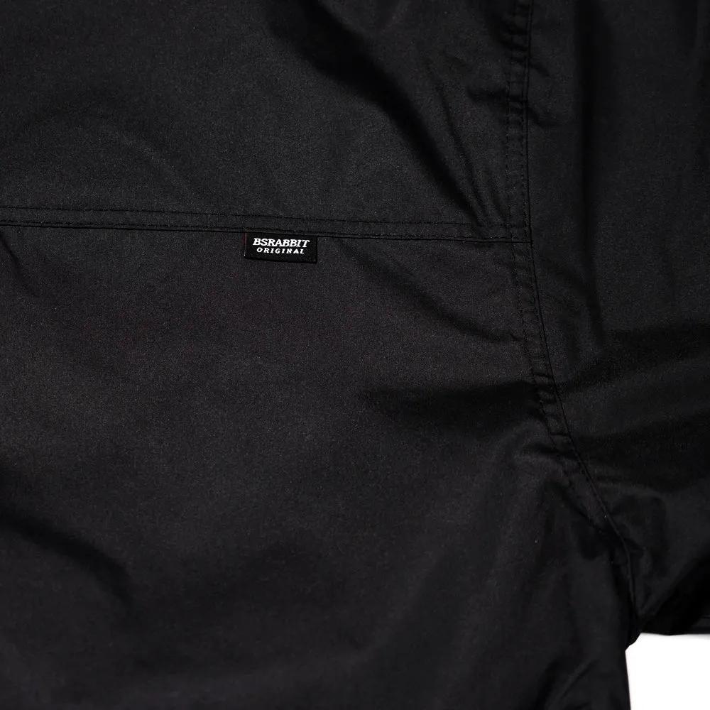 MUB WINDBREAKER HOODED JACKET BLACK