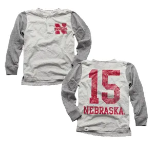 Nebraska Cornhuskers Youth Boys Henley