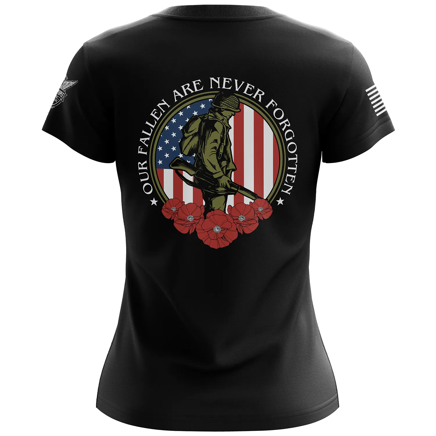 Never Forgotten Women's Short Sleeve Shirt