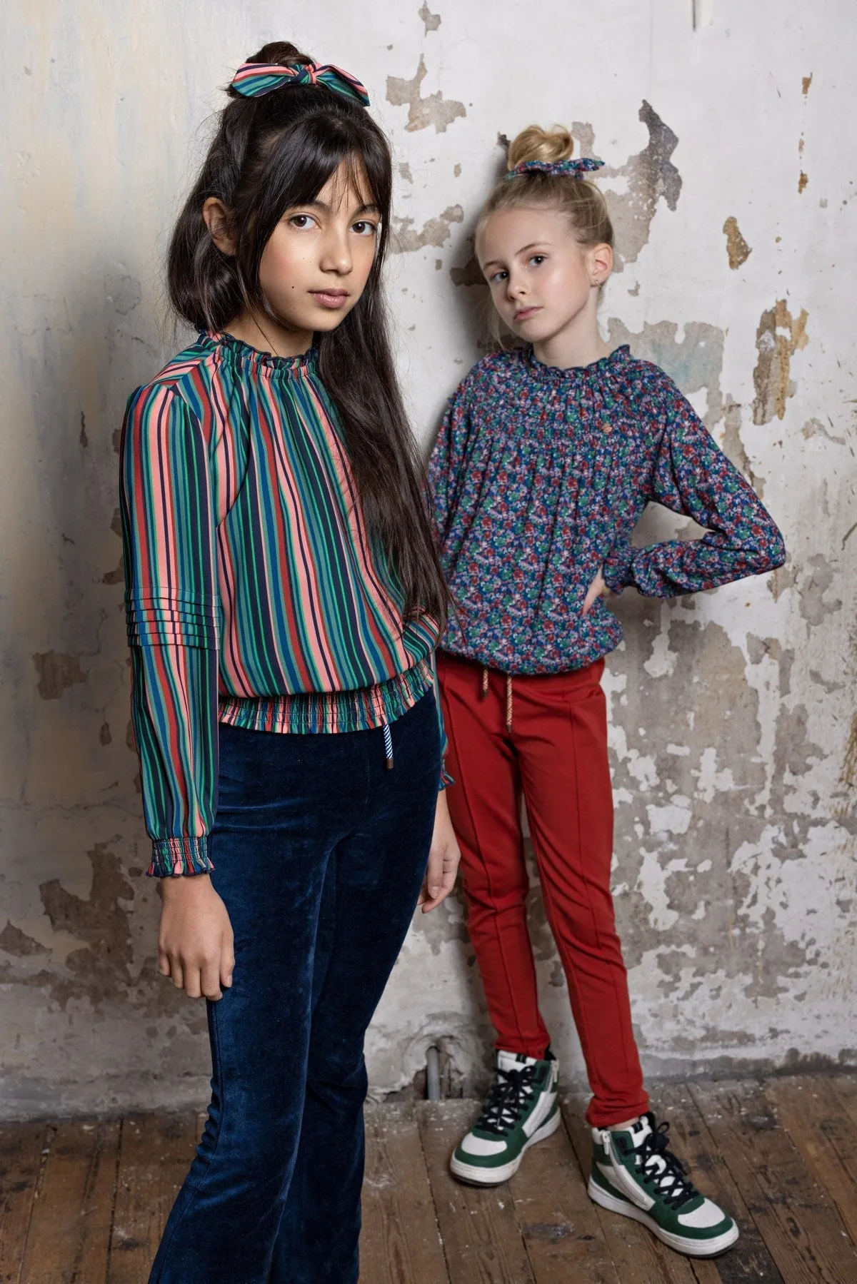 NoNo Sady girls velours flared pants